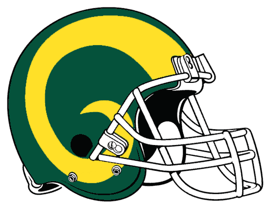 Colorado State Rams 1982-1992 Helmet Logo iron on transfers for fabric